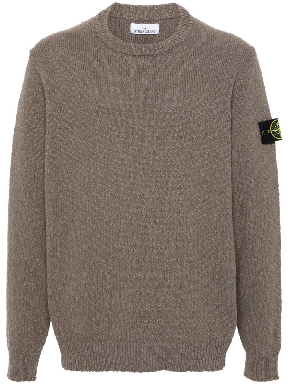 STONE ISLAND Textured Knitted Sweater